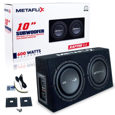 MXSB-10.1RAP RAPTOR 1.1  10″ DUAL ENCLOSER SUBWOOFER