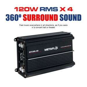 MXAP-SFX120.4D CLASS D AMPLIFIER 120W X 4